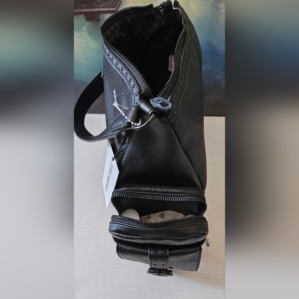 Steve Madden Black Hobo Bag NWT - Picture 10 of 16